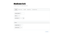 Desktop Screenshot of madcow5x5.com